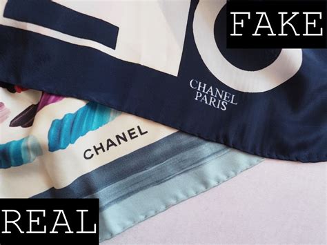 chanel scarf fake vs real|authenticate chanel.